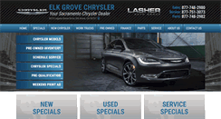 Desktop Screenshot of lasherchrysler.com
